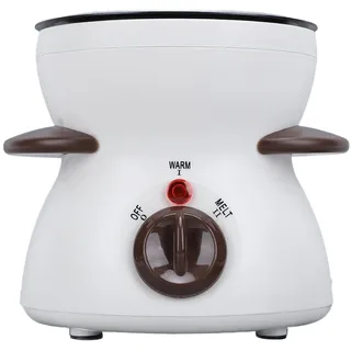 Haofy Mini-Elektro-Fonduetopf-Set für Schmelzen von Schokolade, Käse und Fleischsuppe, Ideal für Partys und Geschenkideen (EU-Stecker 220 V)
