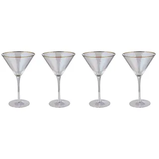 Butlers Martiniglas SMERALDA 4er-Set in Durchsichtig | Gr.: onesize