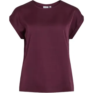 VILA Viellette S/S Satin Top - Noos