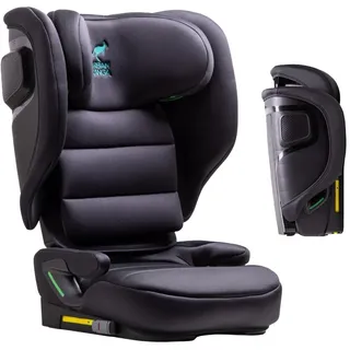 Urban Kanga Wallaroo Up Faltbarer Kindersitz 100–150 cm R129 | Faltbar und nur 5 kg leicht. Nutzung mit ISOFIX oder Fahrzeuggurt. Für Kinder von 100–150 cm (ca. 3,5–12 Jahre).
