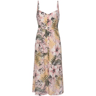 LASCANA Sommerkleid Damen apricot-bedruckt Gr.34