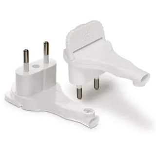 Winkelstecker Schukostecker Flachstecker 230V 16A IP20 extra flach mit Klappgriff