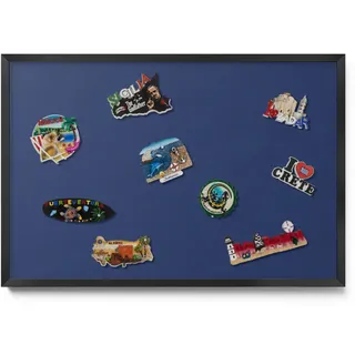 Tulup Magnettafel 60 x 50 cm Blau