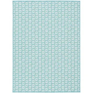 Snapstyle Cape Cod Outdoor-Teppich 80 x 240 cm Türkis