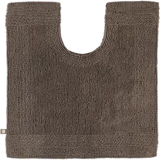 Rhomtuft Prestige Taupe 60 x 60 cm mit Ausschnitt