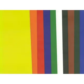 Wachsplatten "Bunt", 20 x 10 cm, 10 Stück