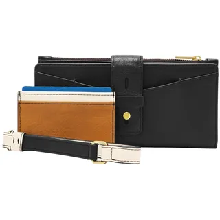 Fossil Willa Slim Tab Damen Kartenetui bla black