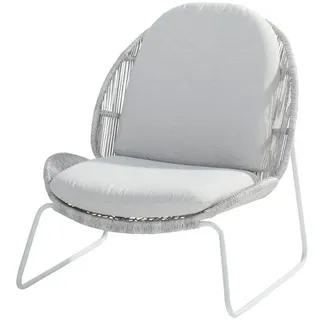 4 SEASONS OUTDOOR Gartensessel Delano Edelstahl Light Grey