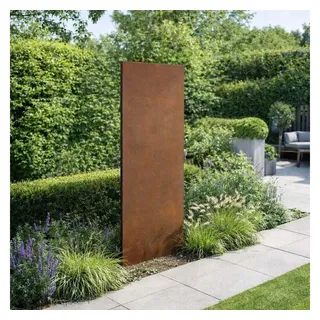Estexo Sichtschutzelement 150 x 50 cm Edelrost Metall