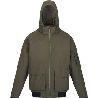 Regatta - "Faizan" Jacke, wasserfest mit Kapuze für Herren RG8101 (XL) (Cathay Würze) - Braun - XL