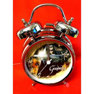 Der Hobbit Wecker Gandalf Glockenwecker Alarm Uhr
