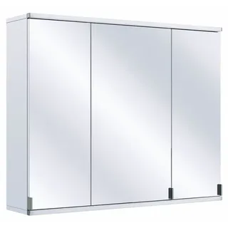 Pelipal Spiegelschrank Savona II Dekor Weiß, Transparent Weiß / Spiegel