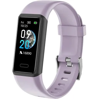 Cloudpoem Fitness Tracker,Fitnessuhr für Damen Herren mit Pulsuhr,Schrittzähler,Kalorienzähler,Schlafmonitor,SNS SMS Anruf Benachrichtigung Sportuhr IP68 Wasserdicht für iOS Android Handy