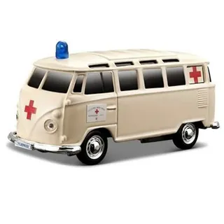 MAISTO MPNR - VW T1 Einsatzfahrzeug mit Licht & Sound weiß 1:12