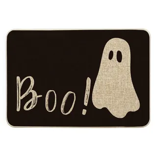 Artoid Mode Boo Geist Halloween 40x60 cm Fußmatte | Saisonal Dekoration Küche Teppich Bodenmatte für Innen Außen Dekor