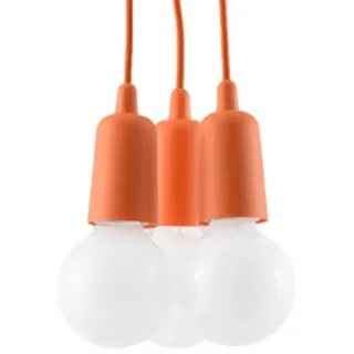Sollux Diego 3-flg. dimmbar 60 cm orange