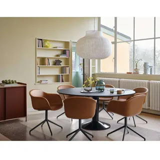 Pendelleuchte Muuto, Weiß, für Wohnzimmer, Kunststoff - 54.8