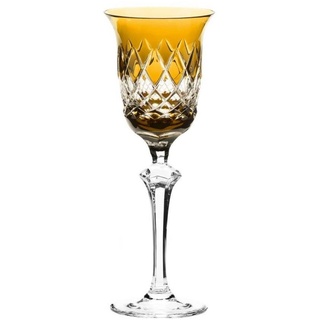 ARNSTADT KRISTALL Rotweinglas Weinglas Venedig amber (23,5 cm) - Kristallglas mundgeblasen · handges