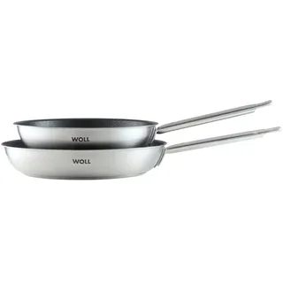 WOLL Pfannen-Set  Steel , Edelstahl , Maße (cm): B: 28,9 H: 5