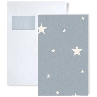 Profhome Kindertapete S-324403-GU, matt, minimalistisch, unifarben, Kindertapete, (1 Musterblatt, ca. A5-A4), grau grau 0.19 m x 0.25 m