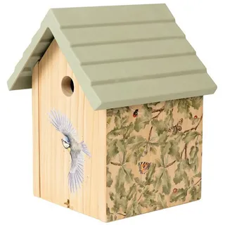 Wrendale Vogelhaus Wrendale Designs Vogelhaus Blaumeise Nistkasten beige|bunt