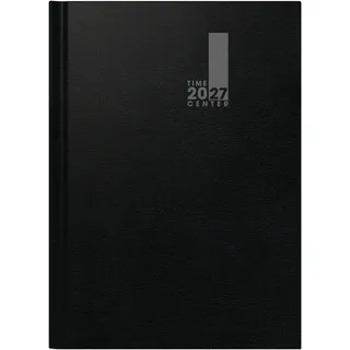 Brunnen Buchkalender 724 TimeCenter A4 schwarz 2027
