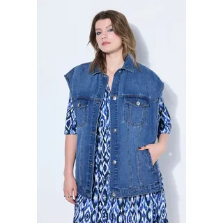 Studio Untold Steppweste blue denim 46/48
