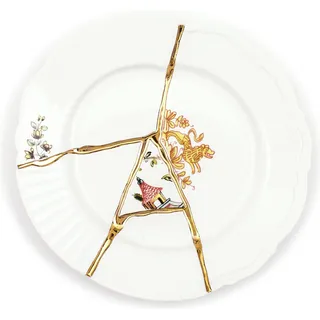 SELETTI Kintsugi Frühstücksteller 21 cm gold
