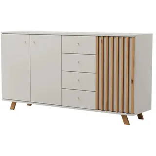 Sideboard  Harmony , creme , Maße (cm): B: 160 H: 85 T: 40.0