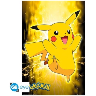 - POKEMON Poster Pikachu Neon (91.5x61cm) - Plakat