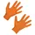 Keron Nitril Einmalhandschuhe X-Grip orange M