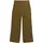 7/8-Hose Hosen Chino High Waist Grün L