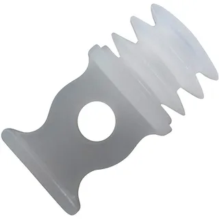 rewagi Feststeller Endfeststeller, rund, Gardinen, vorhänge, Gardinenstangen, Innenlaufsysteme, Seitenschals, (4-St., Durchmesser Ø: 8mm, 10 - 11mm, 12,5 - 14,5mm, 16mm), Verkaufseinheit: 4, 8, 12 Stück Ø 1.0 cm