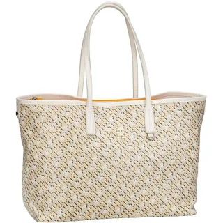 Tommy Hilfiger TH Monoplay Leather Tote SP24 Neutral Nude Damen