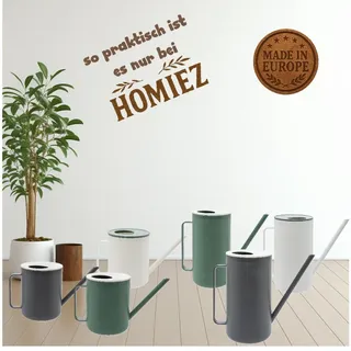 homiez Gießkanne MUG 0,9 ltr. oder 1,5 ltr. in verschiedenen Farben weiß