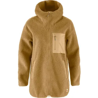 Fjällräven Vardag Pile Fleece Long Damen Fleecejacke braun Größe XS Lifestyle Atmungsaktiv