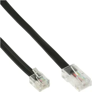 InLine Modularkabel, RJ45 zu RJ12 Stecker / Stecker, 6-adrig, 6m