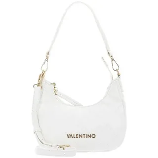Valentino Ocarina Schultertasche Kunstleder Gold/Weiß