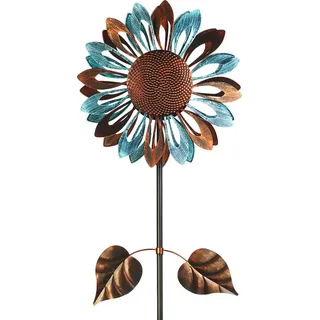 Kobolo Windrad Dekostecker Sunny XXL 60 x 213 cm Mehrfarbig