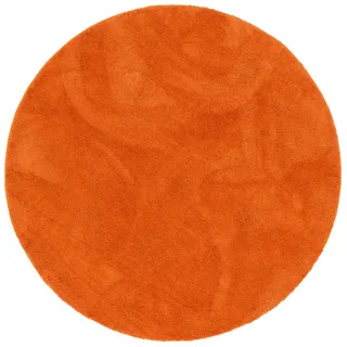 Pergamon Hochflorteppich 120 x 120 cm Orange