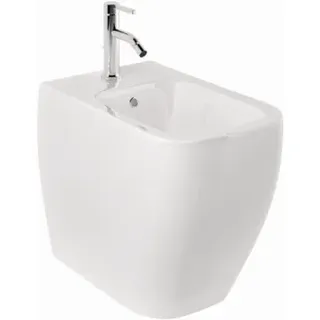 Kludi RESA C Stand-Tiefspül-Bidet 28BIB0243 52 cm, verdeckte Befestigungen Weiß glänzend