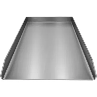Edelstahl Plancha für Gasgrills/Grillplatte/kompatibel Napoleon Lex und Rösle Videro G3/G4/G6 (450x340mm)