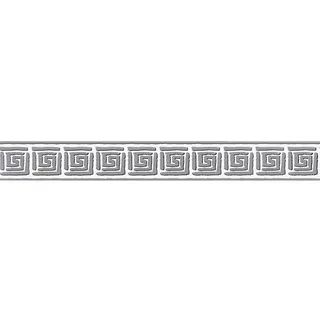 A.S. Création Only Borders Bordüre 5 m x 0,05 m 0 g grau/schwarz/weiß 936461