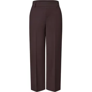 STREET ONE Wide Leg Hose mit Knopfdetails dunkelgrün 44x26