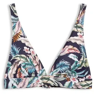Esprit Bustier-Bikini-Top blau 42 B