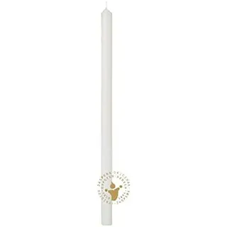 Vigilkerzen Elfenbein 220 x 9 mm, 40 Stück, Kerze, Unparfümiert