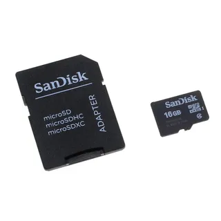 Speicherkarte SanDisk microSD 16GB f. LG E400 Optimus L3