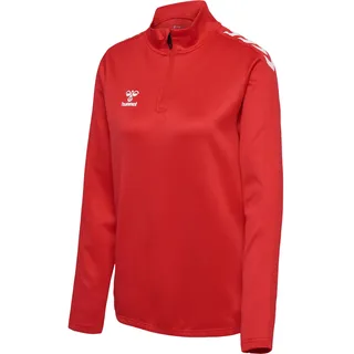 hummel Hmlcore Sweatshirt Halbreißverschluss Rot XL
