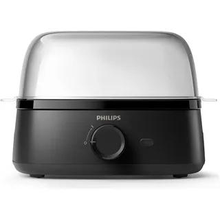 Philips HD9137/90 6 Eier + Eipicker Schwarz