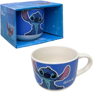 Disney Stitch Kaffeetasse, Keramik Tasse, Klassisch Stitch Tasse, Stitch Geschenk für Erwachsene und Jugendliche